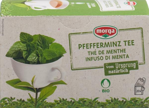 MORGA Tè alla menta piperita con germogli biologici Btl 20 pezzi