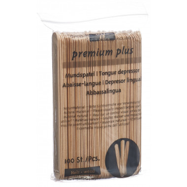 Spatola a bocca Gribi in legno 17x150 mm non sterile 100 pezzi