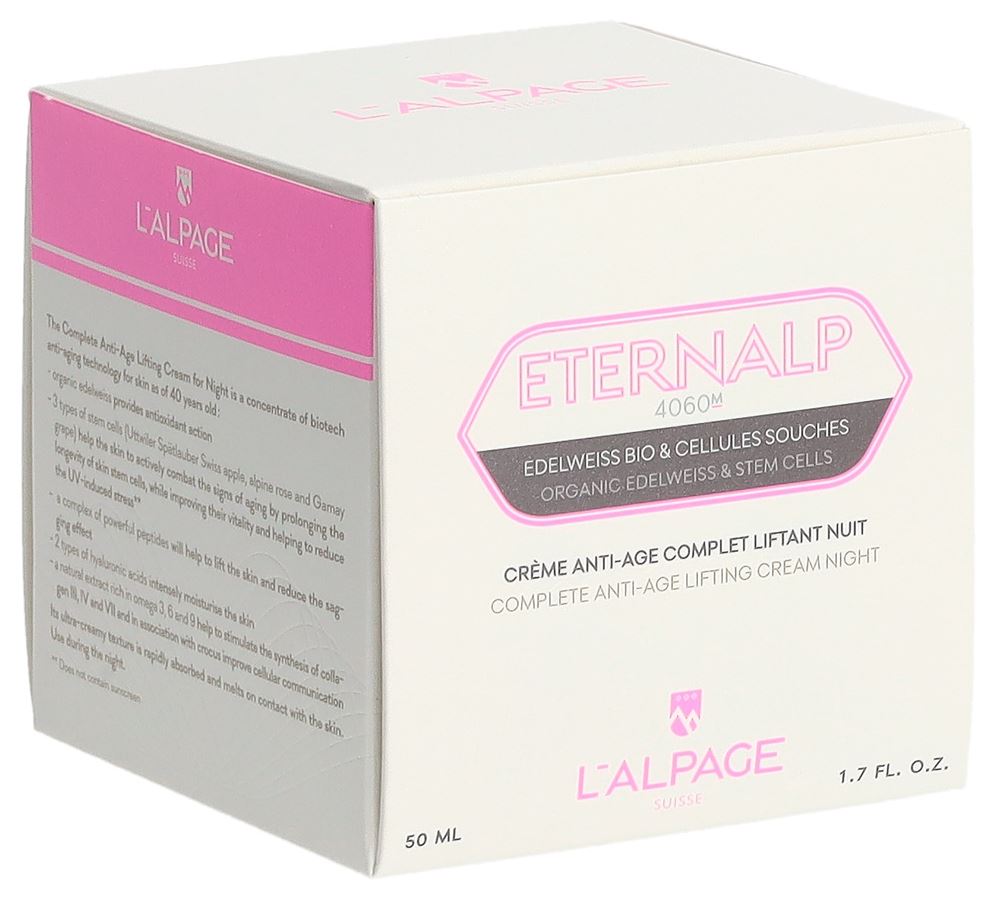L'ALPAGE Eternalp 4060m Crema Notte Anti-Età 50ml