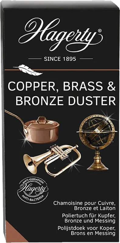 HAGERTY Rame Bronzo Ottone Polvere 55 x 36 cm