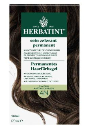 HERBATINT gel colorante per capelli 4N castano Fl 170 ml