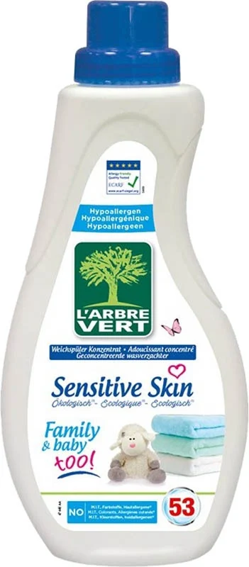 L'ARBRE VERT Ammorbidente Pelle Sensibile Fl 800 ml