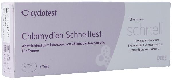 Cyclotest Test rapido per clamidia per donne