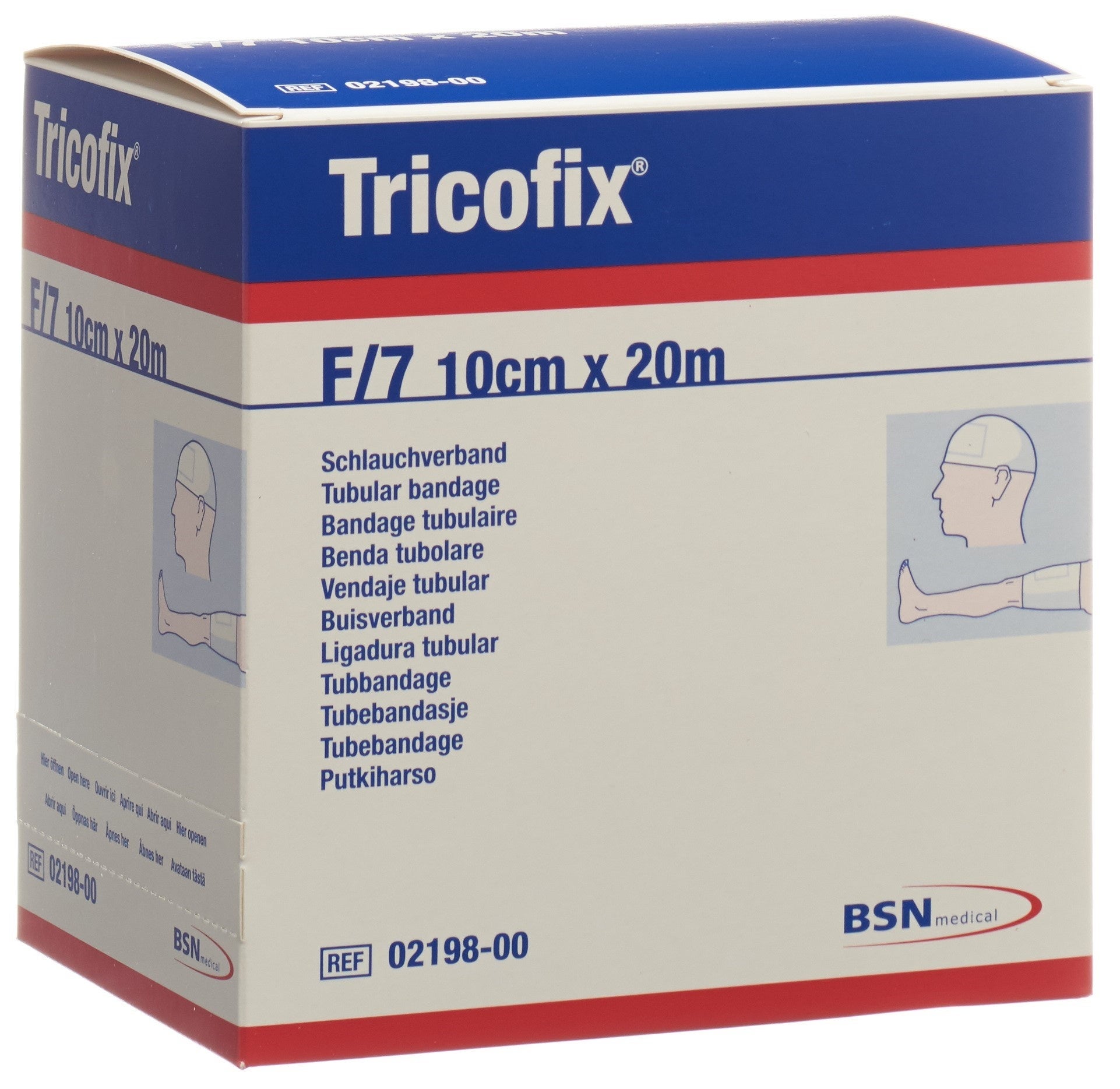 Benda tubolare TRICOFIX GrF 7-10cm/20m