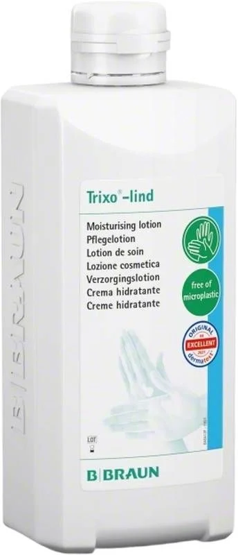 TRIXO-LIND lozione per la cura bottiglia ovale 500ml