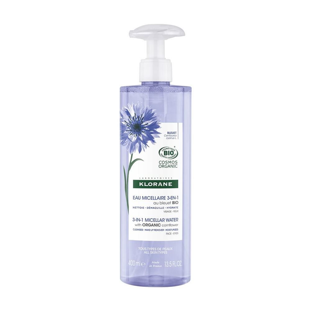 KLORANE Bleuet lozione micellare Ges&Aug Bio Fl 400ml