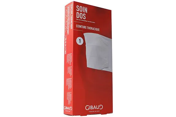 Cintura a coste GIBAUD per uomo taglia 1 70-100cm bianco