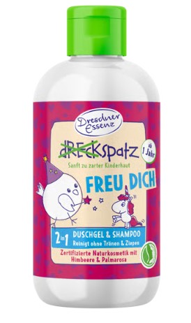 Dresdner Dreckspatz Doccia e Shampoo 2in1 Freu 250ml