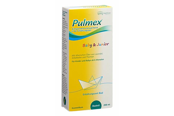 Pulmex Olio da bagno per bambini e ragazzi Tempo di freddo 200ml