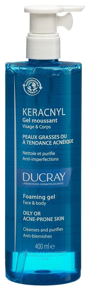 DUCRAY KERACNYL Gel detergente Tb 400ml
