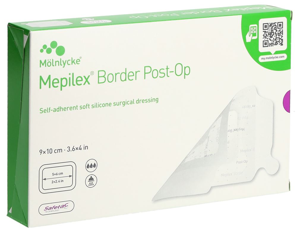 Mepilex Border Post OP 9x10cm (nuovo) 10 pezzi
