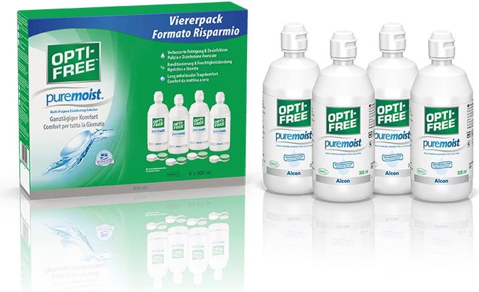 OPTI-FREE® PureMoist soluzione 4 x 300 ml