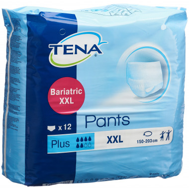 TENA Pants Bariatric Plus XXL 12 pezzi