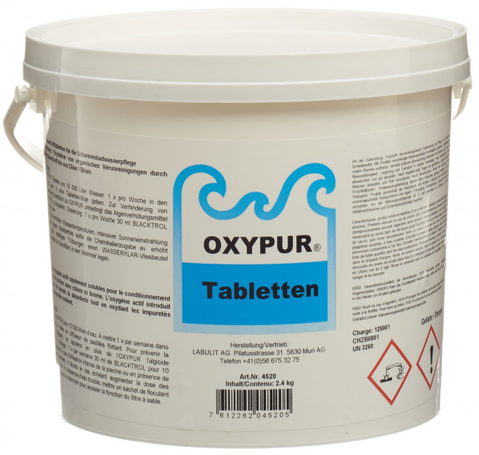 OXYPUR Aktivsauerstoff Tabletten 12 x 200 g