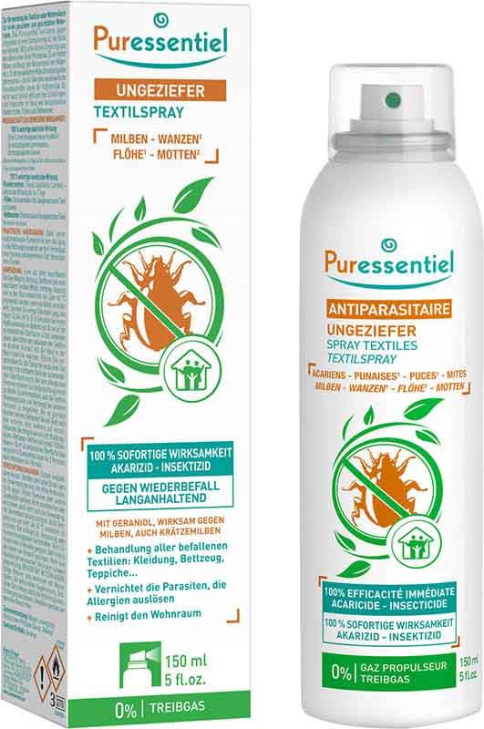 PURESSENTIEL spray tessile parassiti 150ml