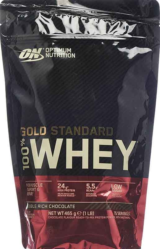 OPTIMUM 100% Whey Gold Standard Cioccolato Doppio Ricco Btl 450g
