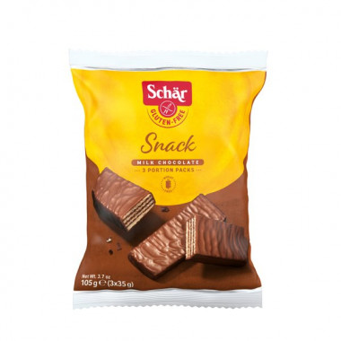 Schär Snack m Cioccolato senza glutine 3 x 35g