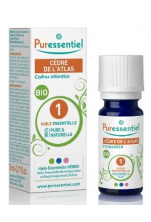 Puressentiel Atlas cedro etere/olio organico 5ml