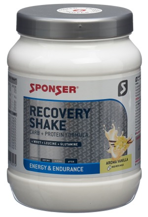 SPONSER® Recovery Shake Plv Vanilla Ds 900g