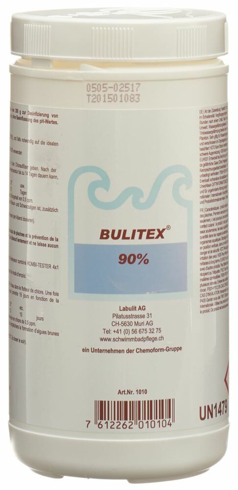 BULITEX compresse di cloro 1 kg