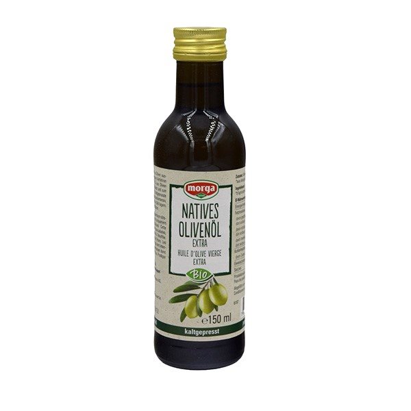 MORGA Olio di oliva spremuto a freddo biologico Fl 1,5dl