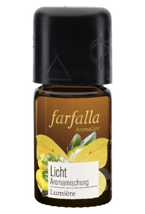 farfalla Aromamischung Lebensfreude Orange Licht 5ml