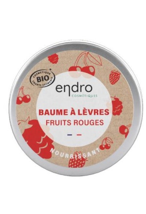 ENDRO balsamo labbra nat frutti rossi vasetto 15ml