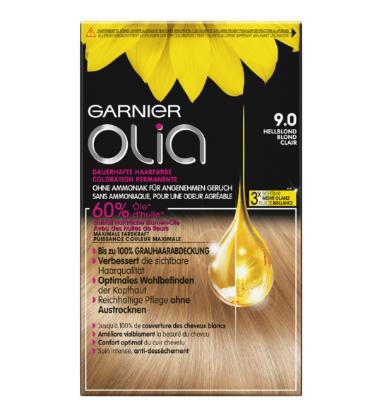 OLIA colore capelli 9.0 biondo chiaro