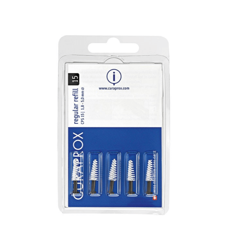 Curaprox CPS 15 Scovolino interdentale regolare nero 5 pezzi