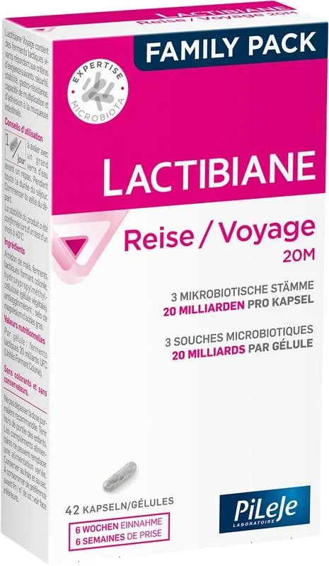  LACTIBIANE Voyage Family Pack Capsule 42 Capsule