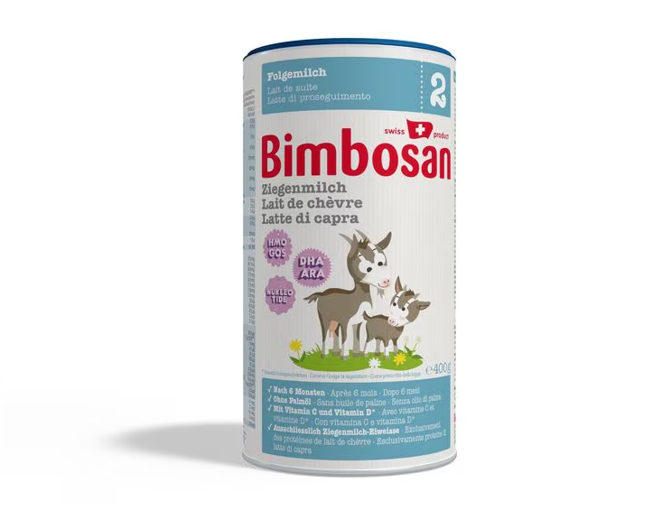 Latte di capra BIMBOSAN 2 episodi Ds 400g