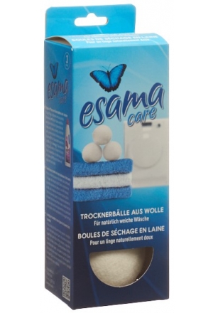 ESAMA palle di lana per asciugatura 3 pezzi