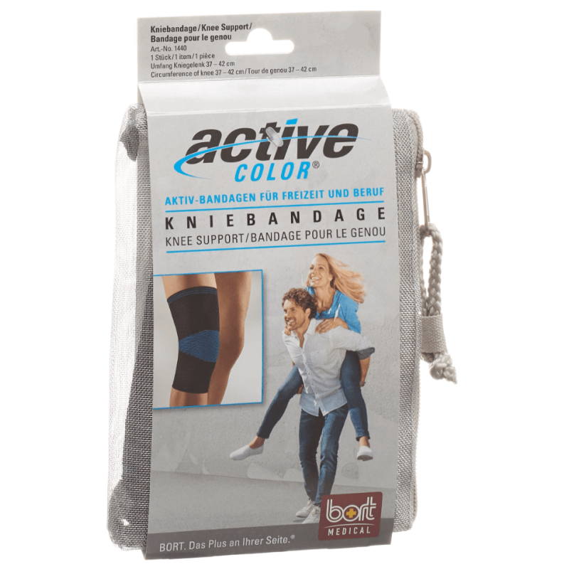 Bort ActiveColor ginocchiera M -37cm nero