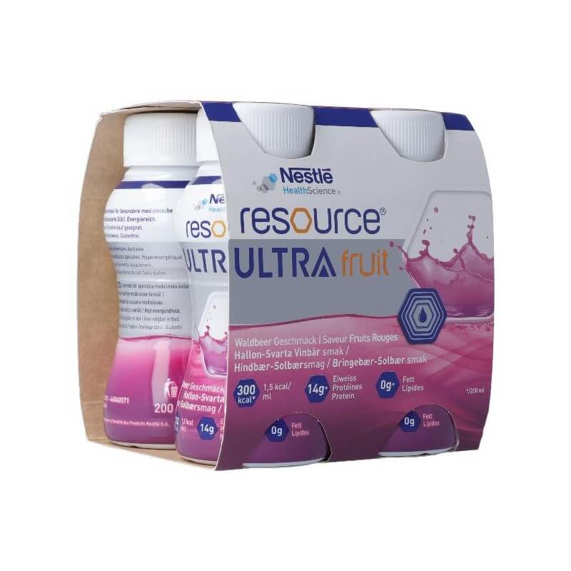 Resource Ultra Fruit Waldbeere 4 x 200ml