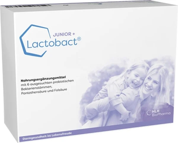 Lactobact Junior Plus in polvere, 90 bustine da 2 g