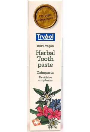 Dentifricio Trybol 100% vegan riciclabile Tb 100ml
