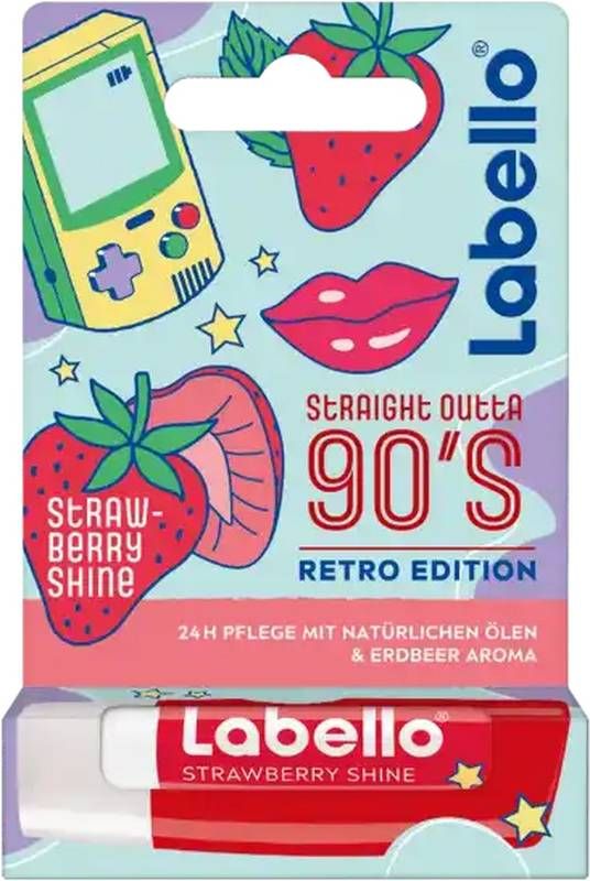 LABELLO Fragola Shine Retro Edition Stick 4,8 g