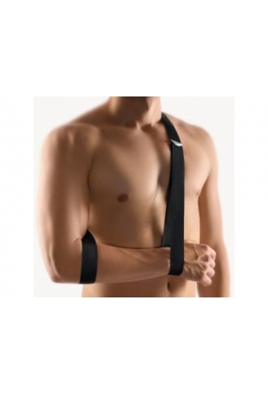 Imbragatura da braccio Bort Mitella adulto 3,5 cm nero