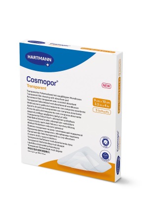 COSMOPOR trasparente 9x10cm sterile 5 pezzi