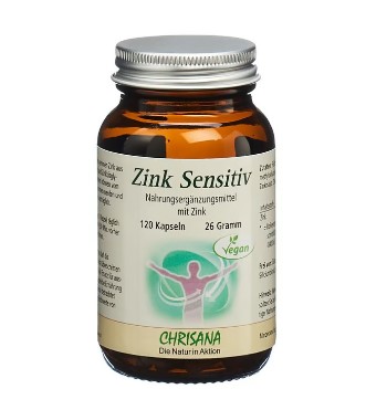 CHRISANA Zinc Sensitive Capsule di vetro 120 Capsule