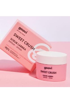 GOOVI SWEET CRUSH Scrub per labbra Esfoliante e levigante 10ml