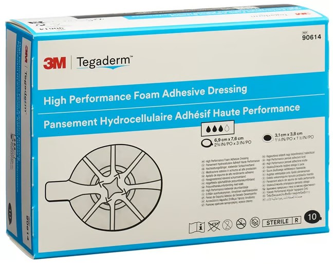 3M TEGADERM FOAM HP Schiuma Com Mini ovh n 10 pezzi