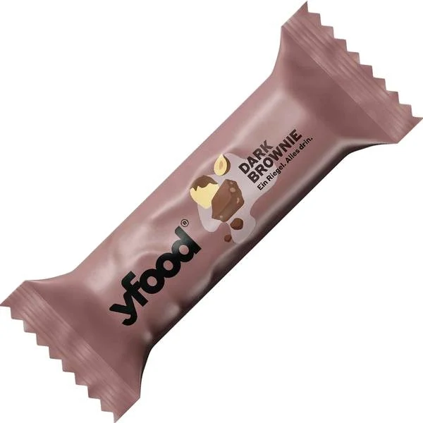 YFOOD Barretta iperproteica Dark Brownie 60 g