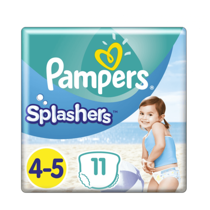 Pampers Splashers Gr4-5 confezione da 11 pezzi