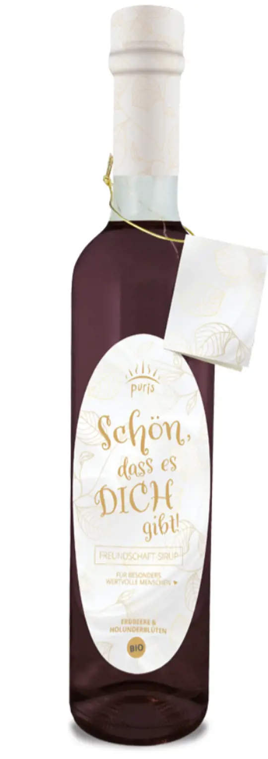 Sciroppo PURIS Schön das Dich gibt Organic 6 x 50 cl