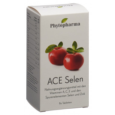 PHYTOPHARMA ACE Selenio Zinco Compresse 80 pezzi