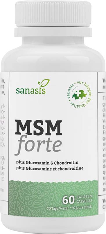 sanasis MSM Glucosamina&Condroitina Capsule 60 Capsule