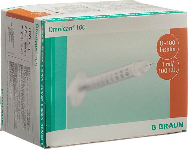 OMNICAN Insulina 100 1ml 0,3x12mm G30 singolo 100 x