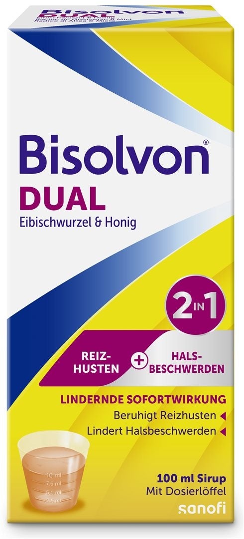 Bisolvon® DUAL 2in1 sciroppo per la tosse 100ml