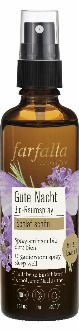 farfalla spray ambiente biologico lavanda dormire bene 75ml
